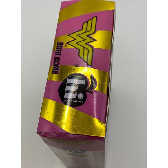 Wonder Woman Hand-Painted Bath Bomb Watermelon Bubblegum Scented Clean Beauty In - Picture 12 of 12